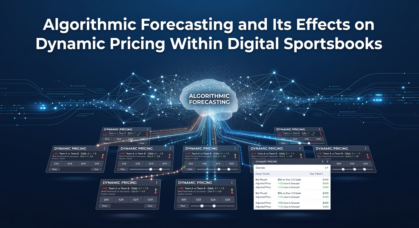 Digital sportsbook interface displaying real-time odds adjustments powered by algorithmic forecasting models