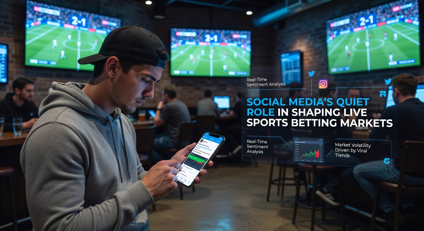 Social media platforms displaying real-time sports discussions and betting conversations during live events